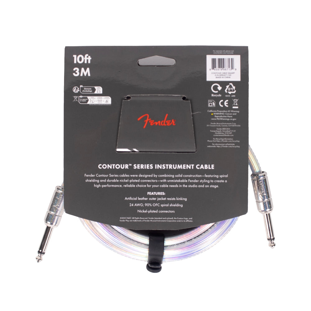 Fender 0990571133 Cable para Instrumento Contour Galaxy 10'