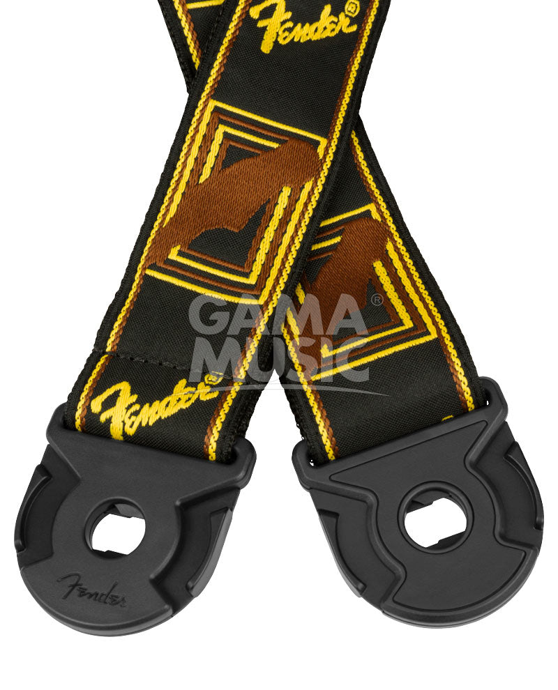 Tahalí Fender 0990629001 Quickgrip BL/YL/BR Mono Strap