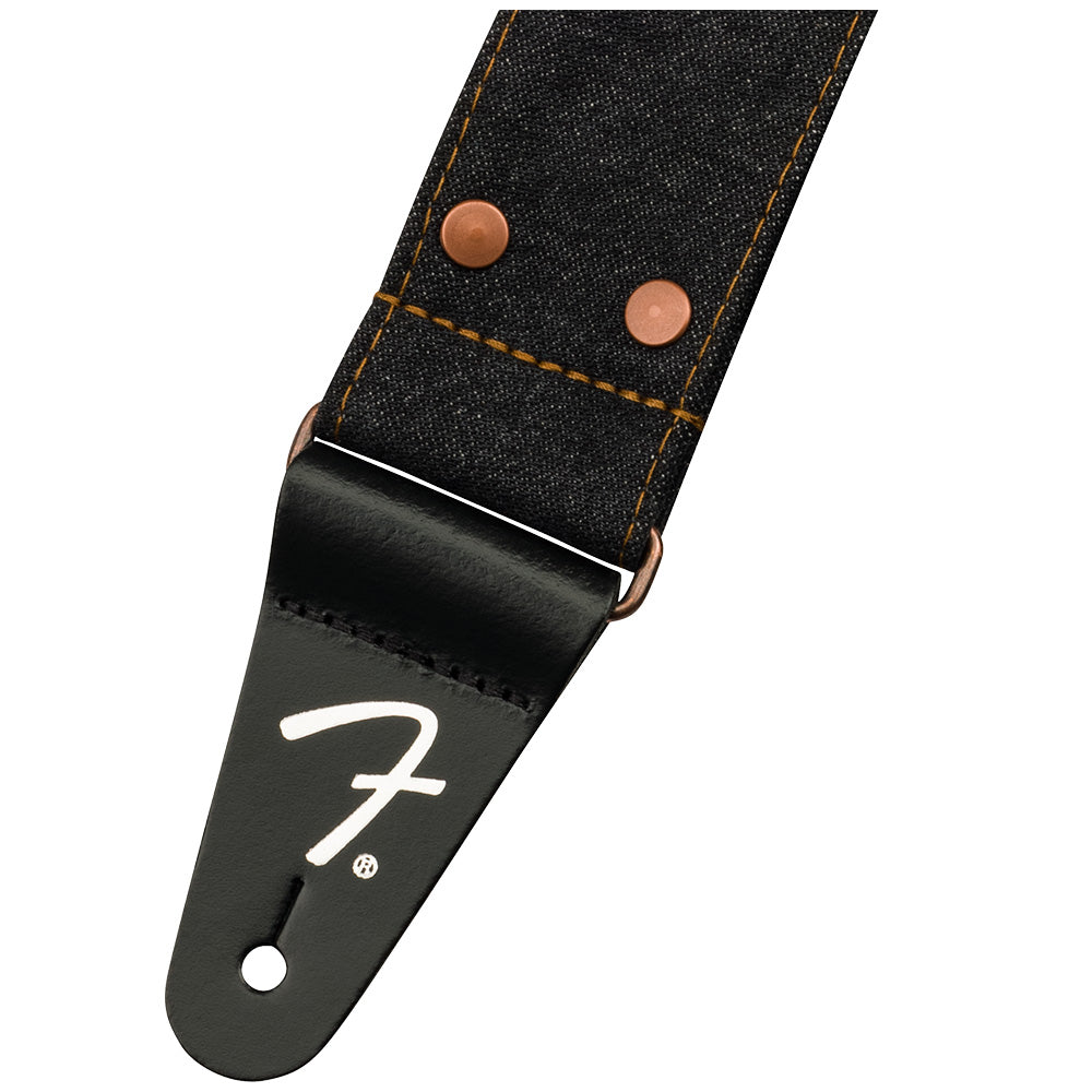 Fender Wrangler Denim Black Rivet Tahalí 0990638005