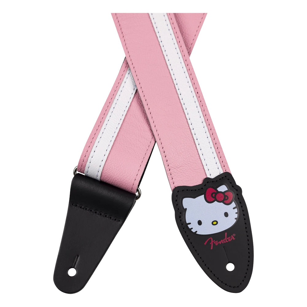 Fender 0990650156 Tahalí Fender x Hello Kitty Pink Leather 2