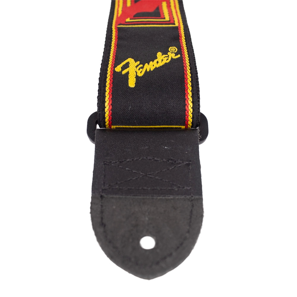 FENDER 0990681500 Tahalí 2in Negro/Amarillo/Rojo