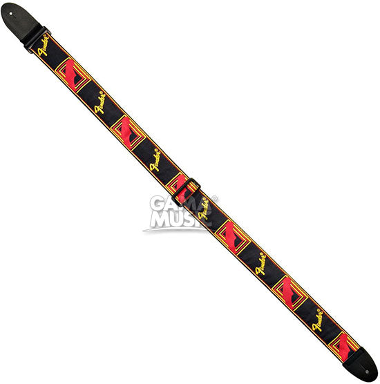 Tahalí 2in Negro/Amarillo/Rojo FENDER 0990681500