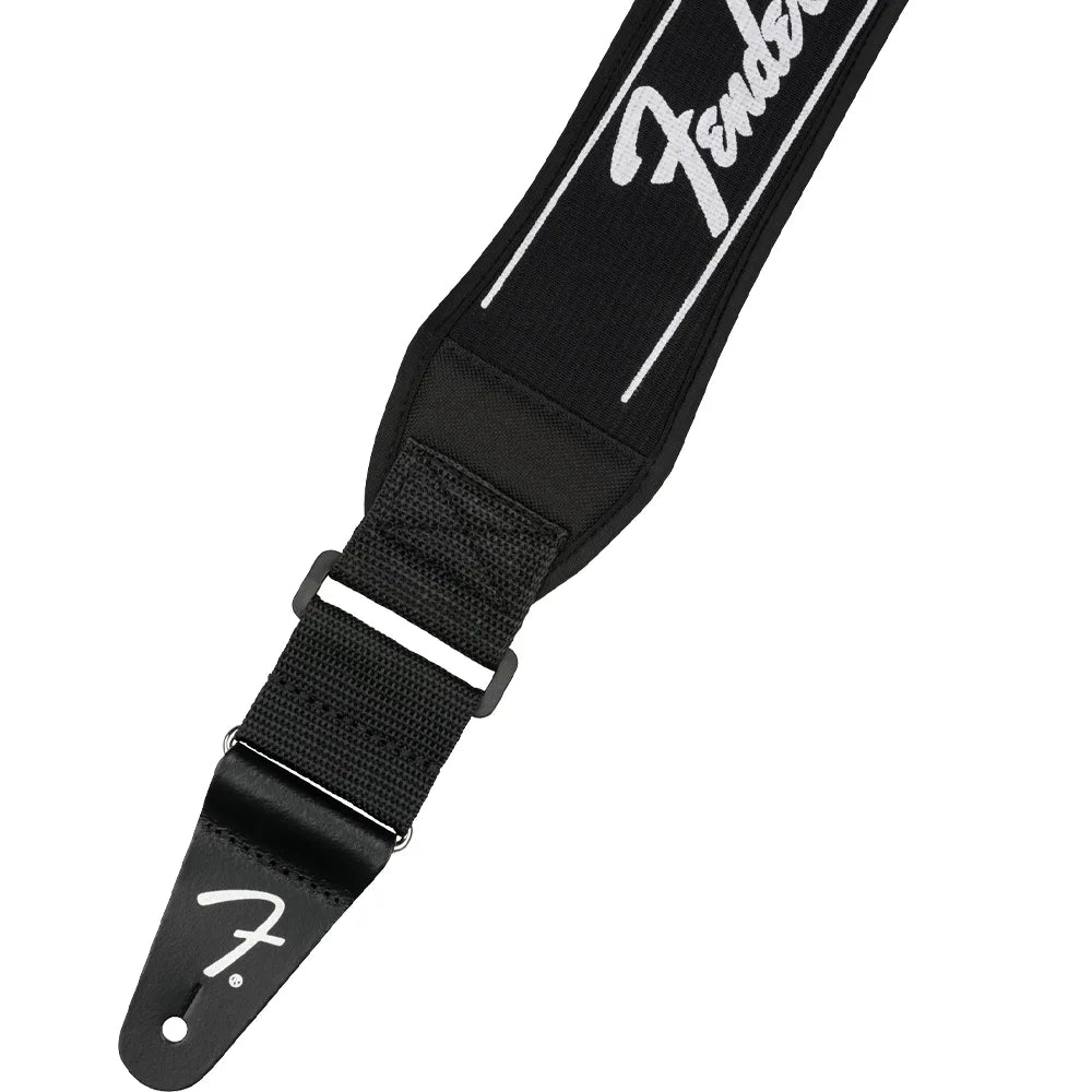 Fender 0990694209 Tahalí 2.5" Swell Neoprene Logo Strap Running Logo