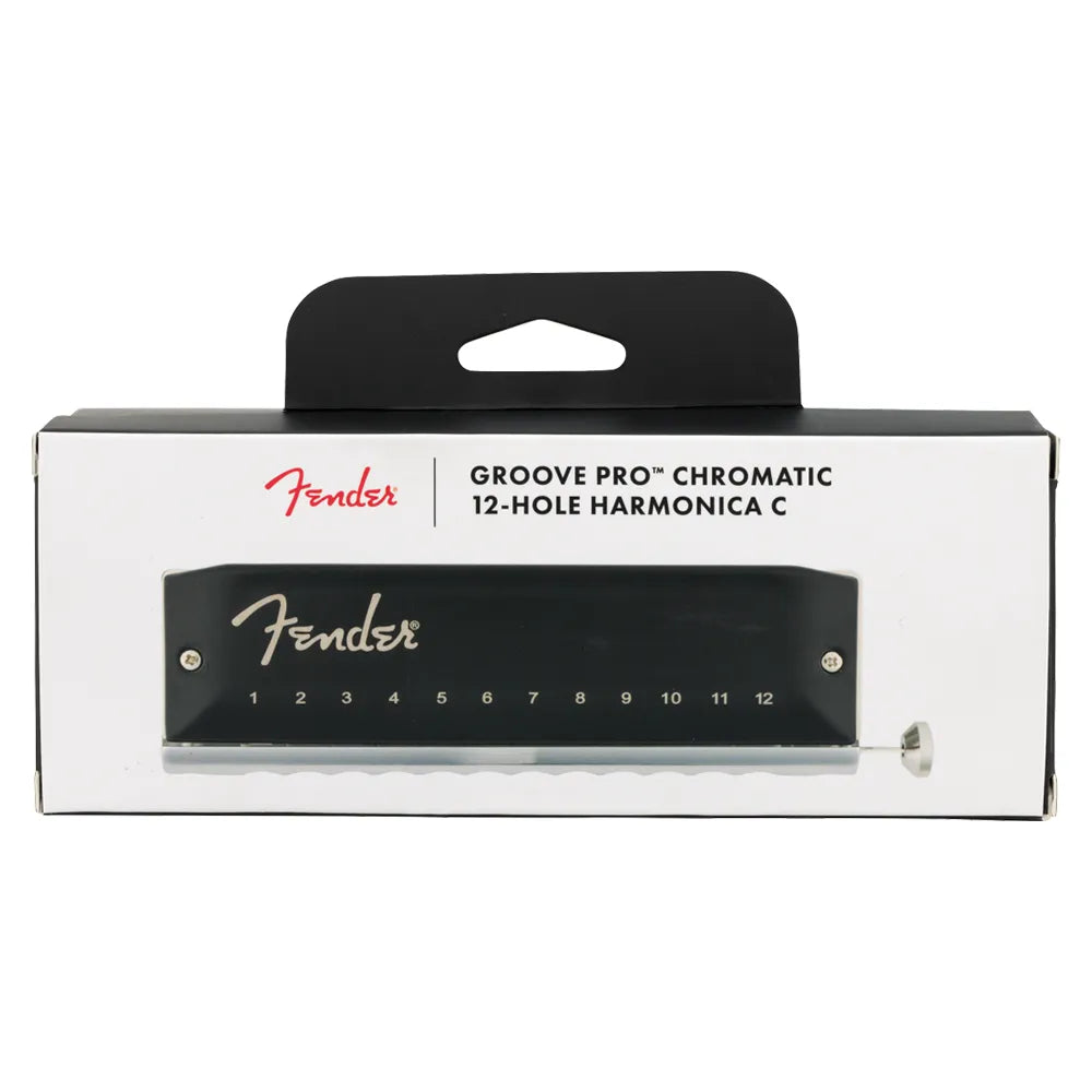 Fender 0990701101 Armónica Groove Pro Cromática 12 Hole C