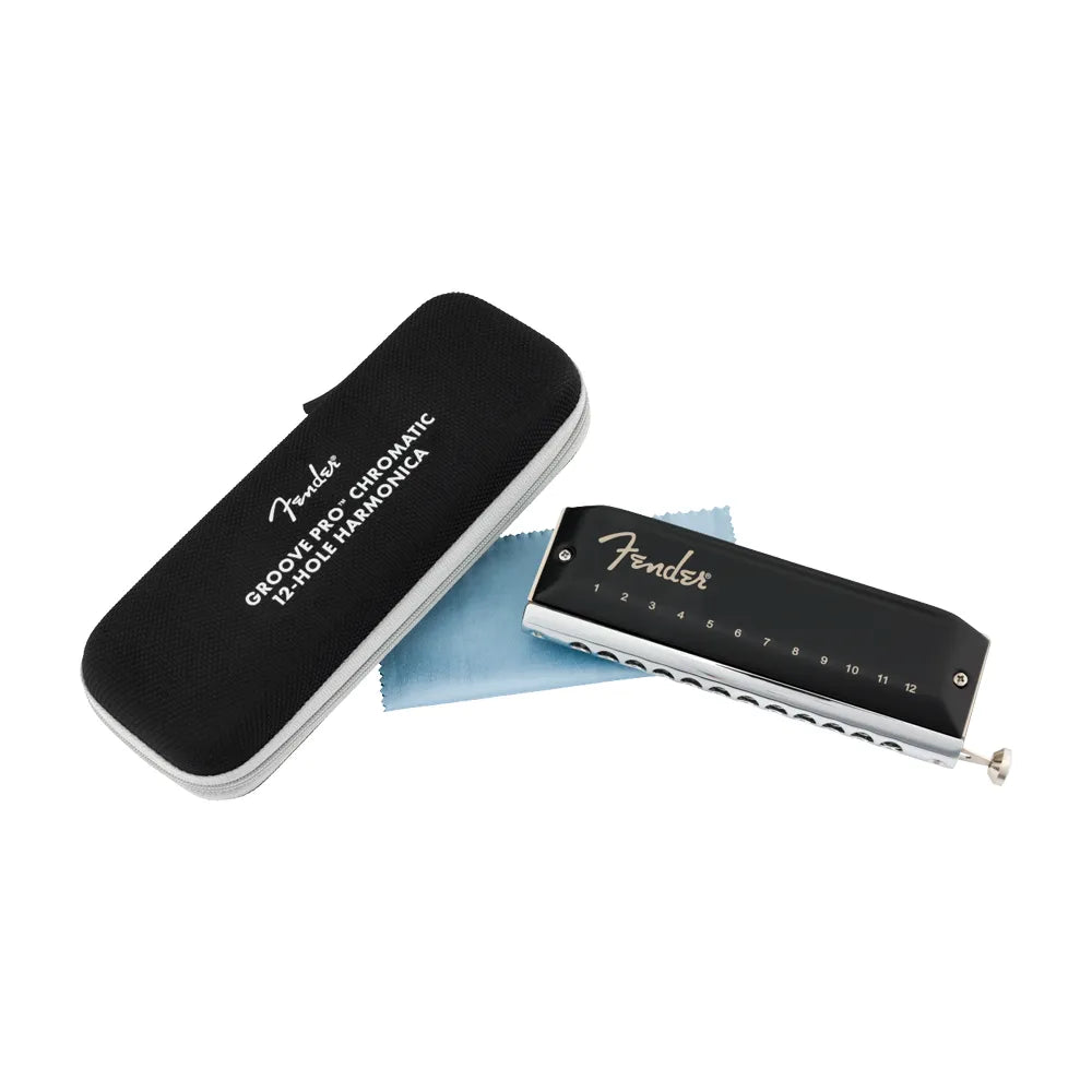 Fender 0990701101 Armónica Groove Pro Cromática 12 Hole C