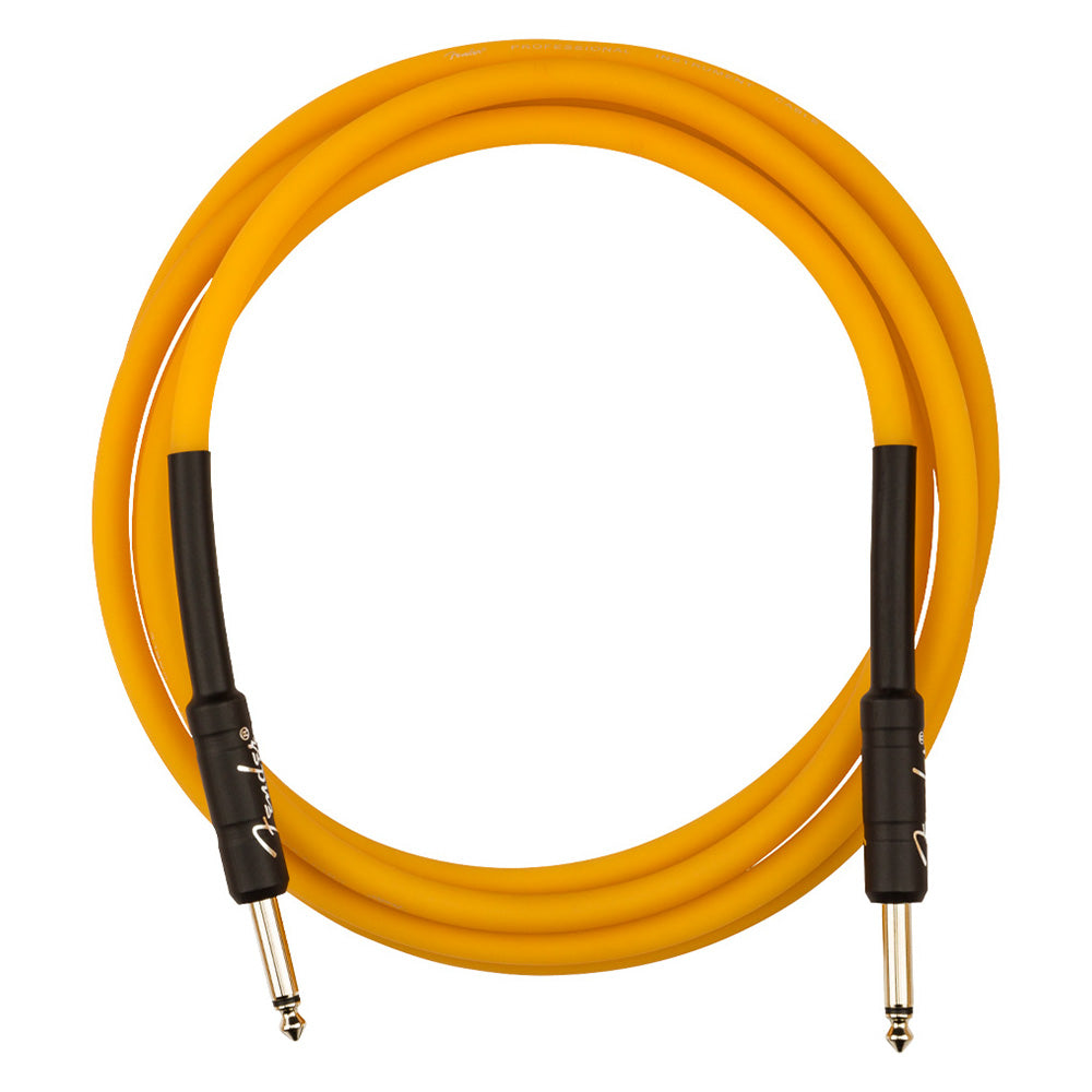 Cable Instrumento Fender 0990810113 Professional Series Glow in the Dark Cable Orange 10