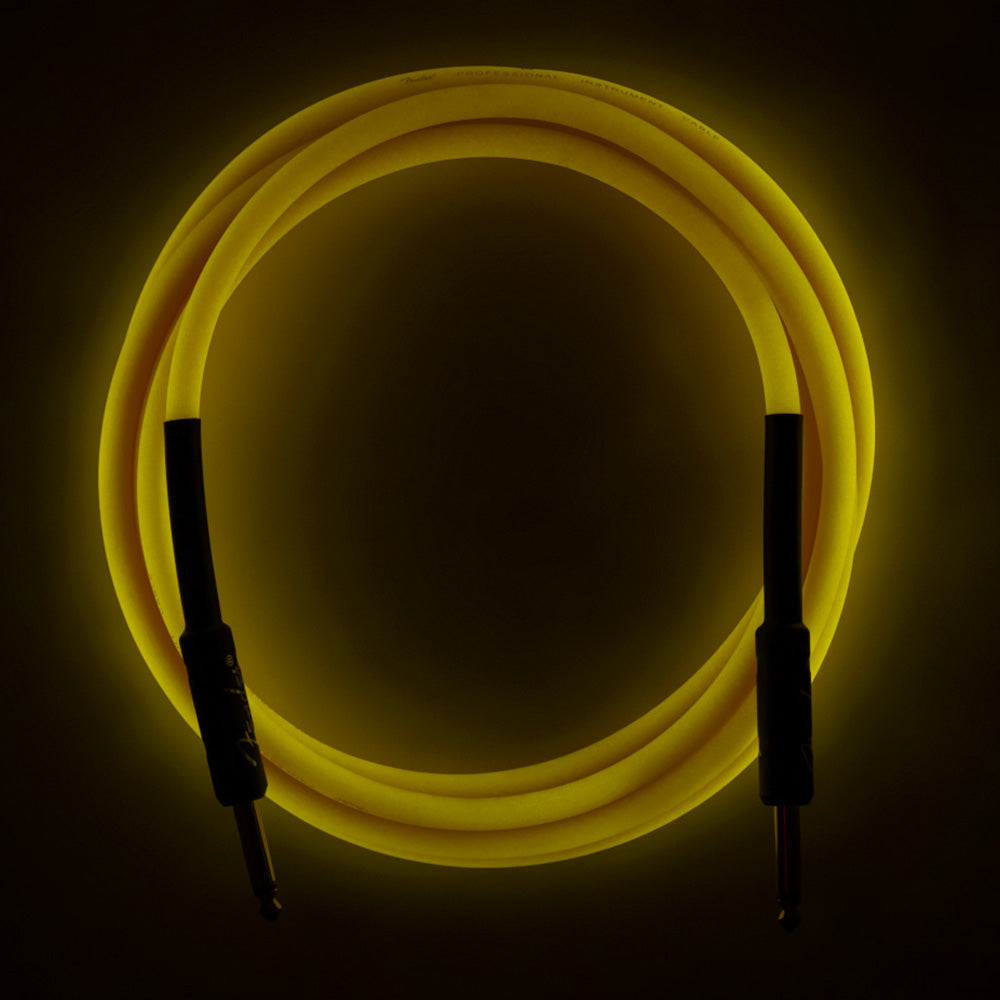 Cable Instrumento Fender 0990810113 Professional Series Glow in the Dark Cable Orange 10