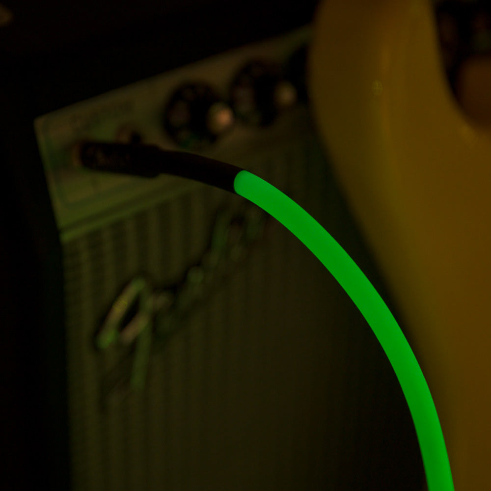 Cable Instrumento Fender 0990810119 Professional Series Glow in the Dark Cable Green 10