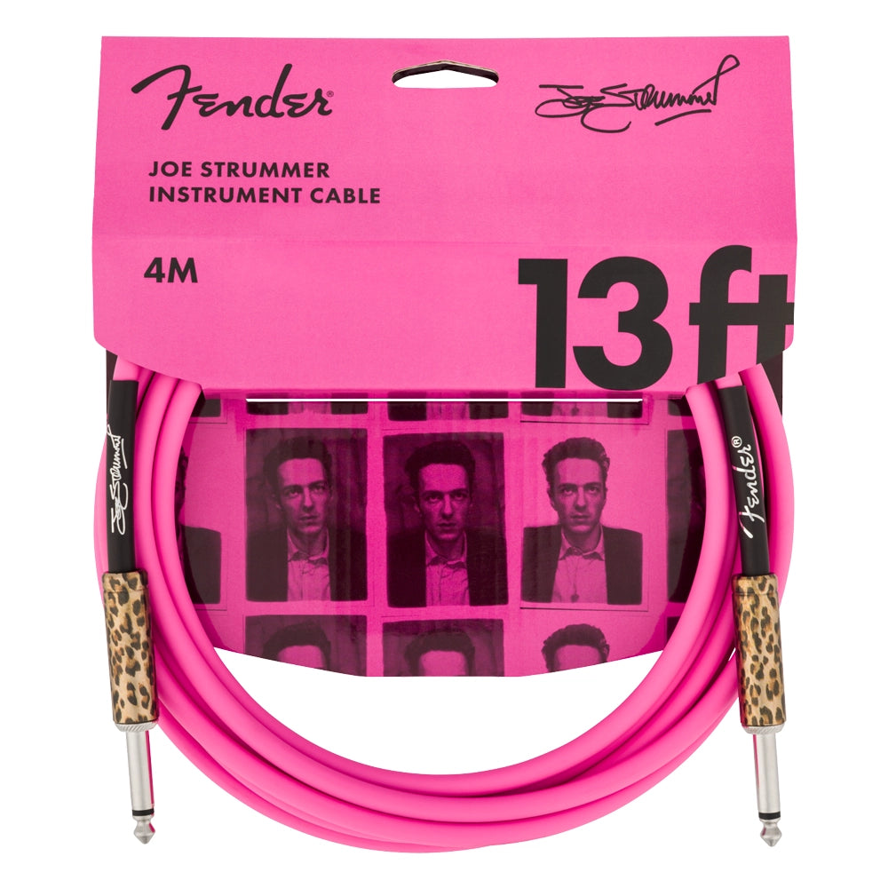 Fender 0990810215 Joe Strummer 13 Instrument Cable Pink Leopard
