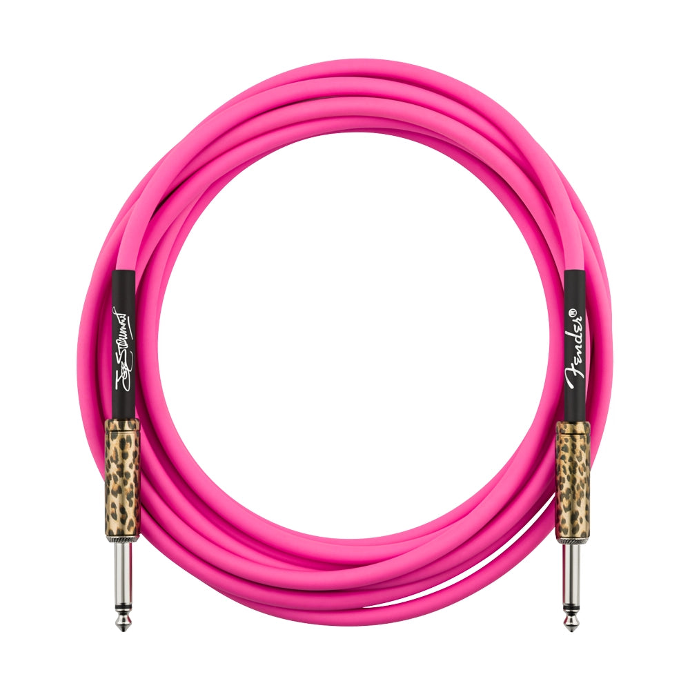Fender 0990810215 Joe Strummer 13 Instrument Cable Pink Leopard