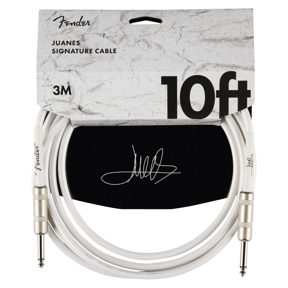Fender Instrument Cable 10ft Juanes Luna White Cable 0990810223
