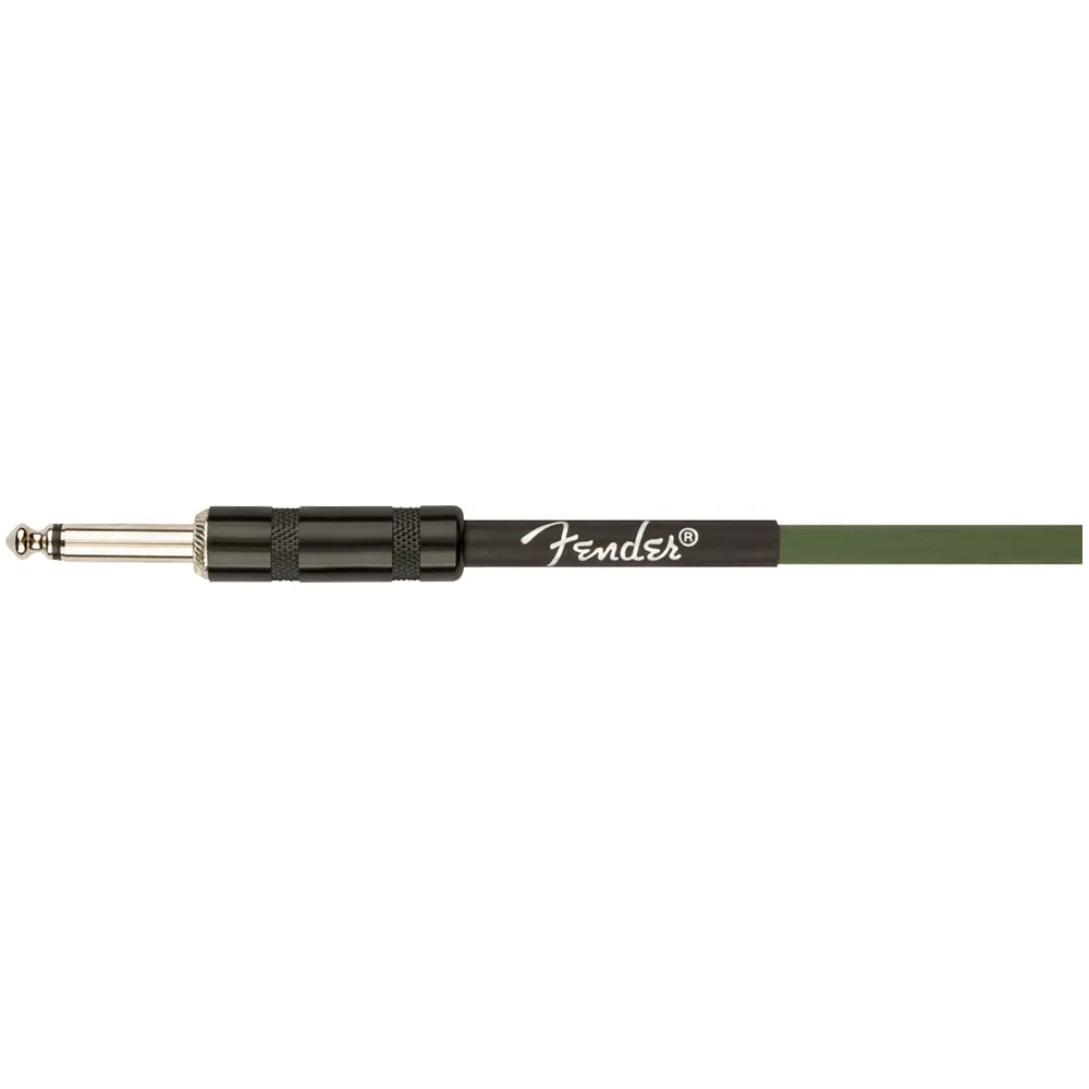 Fender 0990810276 Cable Instrumento Joe Strummer Pro 13' Instrument Cable Drab Green 4m