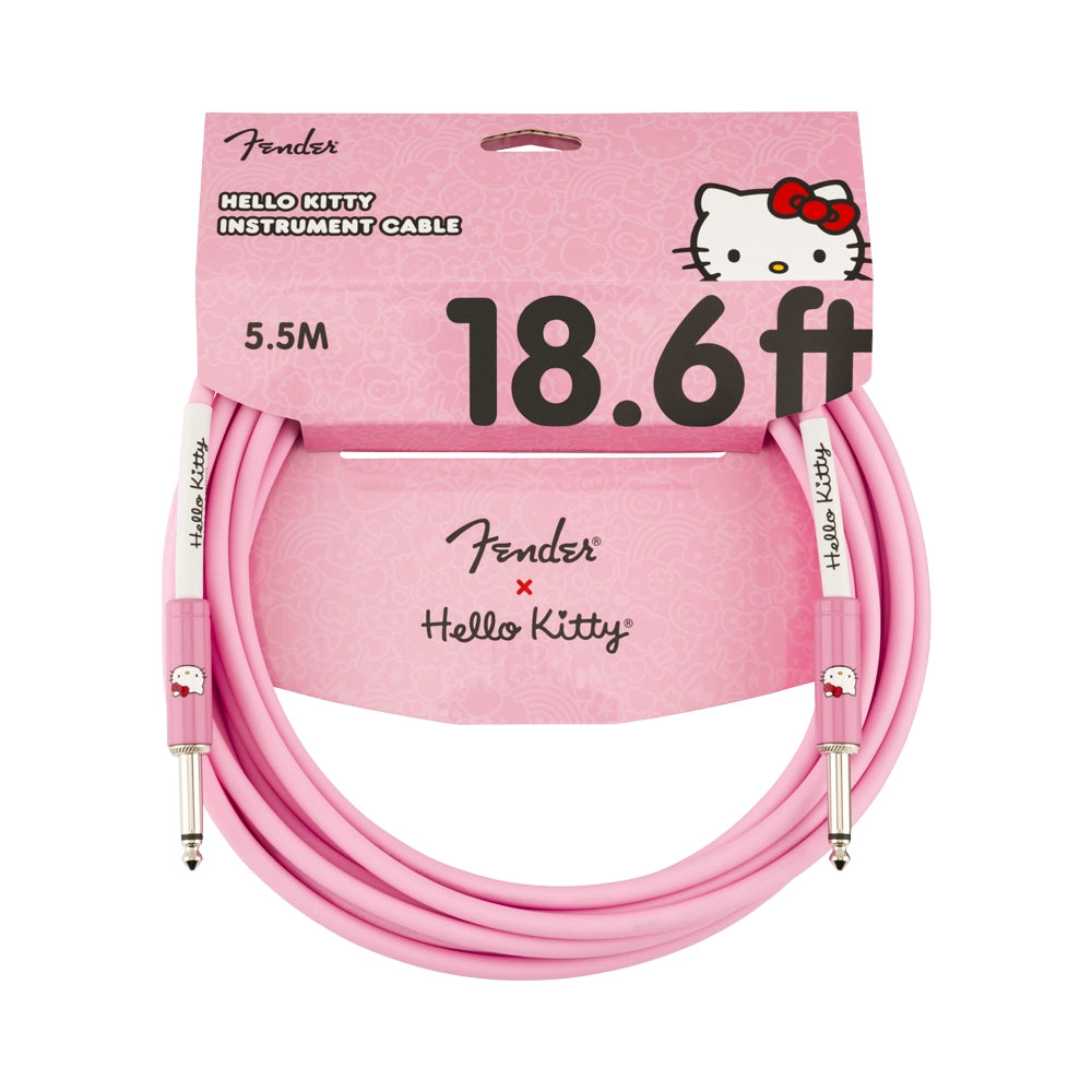 Fender 0990818156 Cable Original 18.6 Hello Kitty Pink