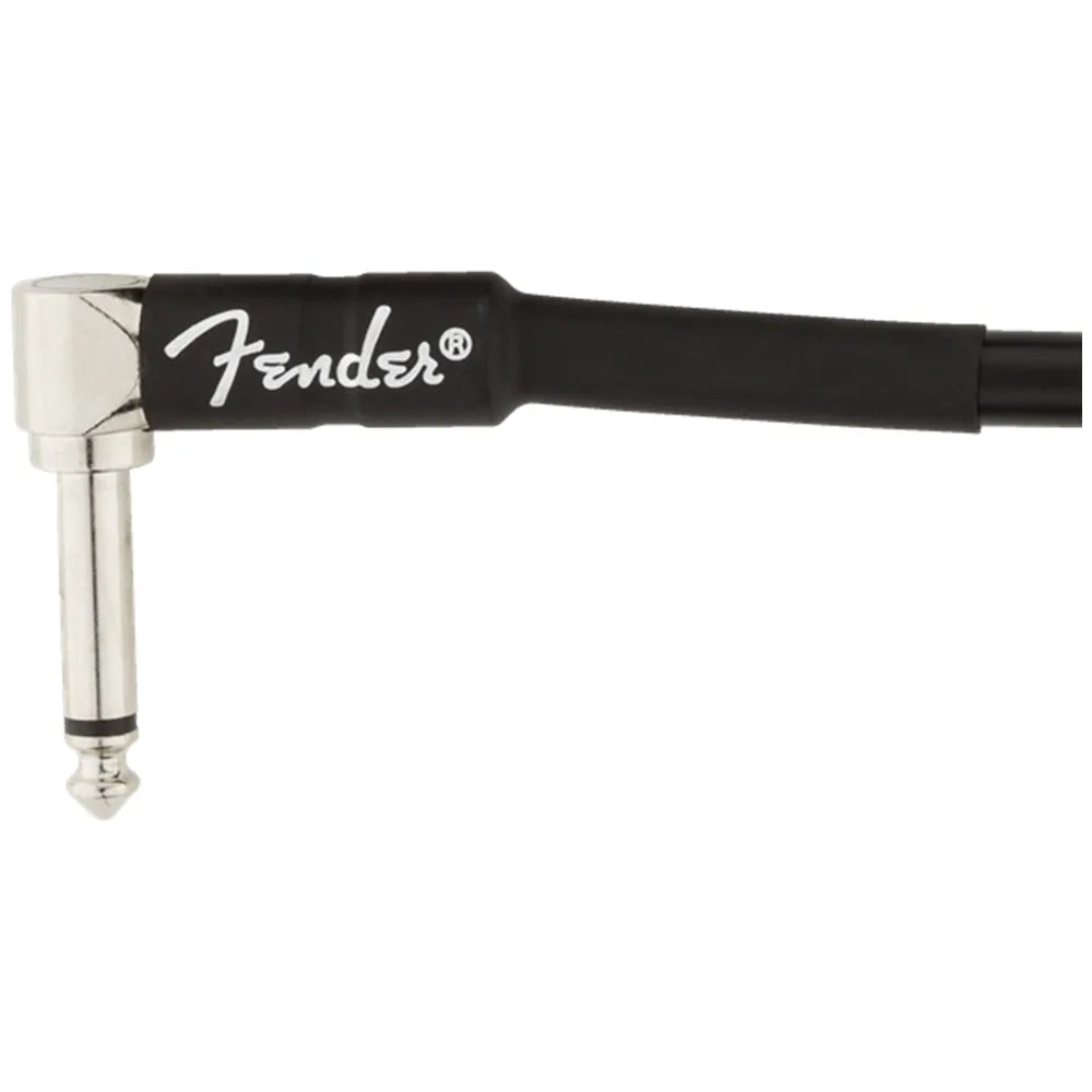 Fender 0990820059 Cable Instrumento 15 Professional Series Instrument Cables Straight/Angle 15' Black