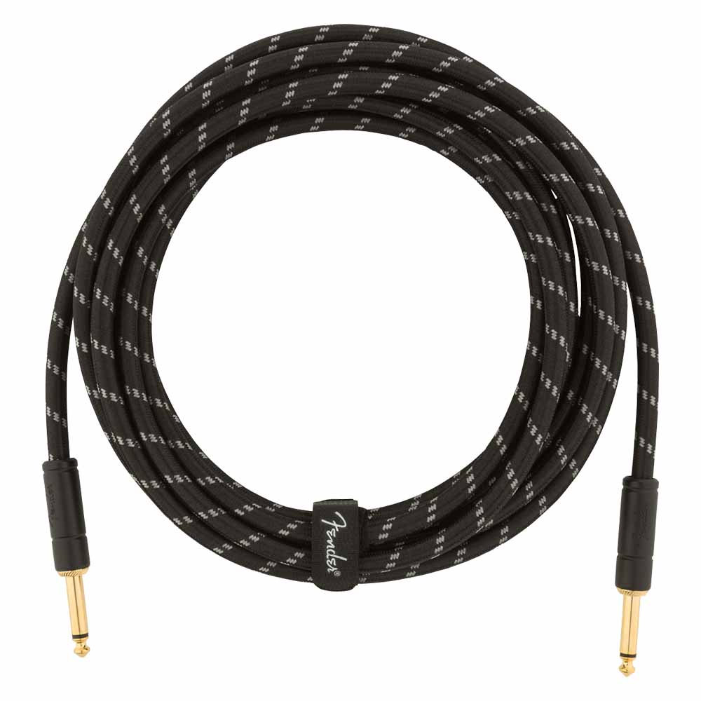 Cable para Instrumento Deluxe 4.5m Black Tweed FENDER 0990820083