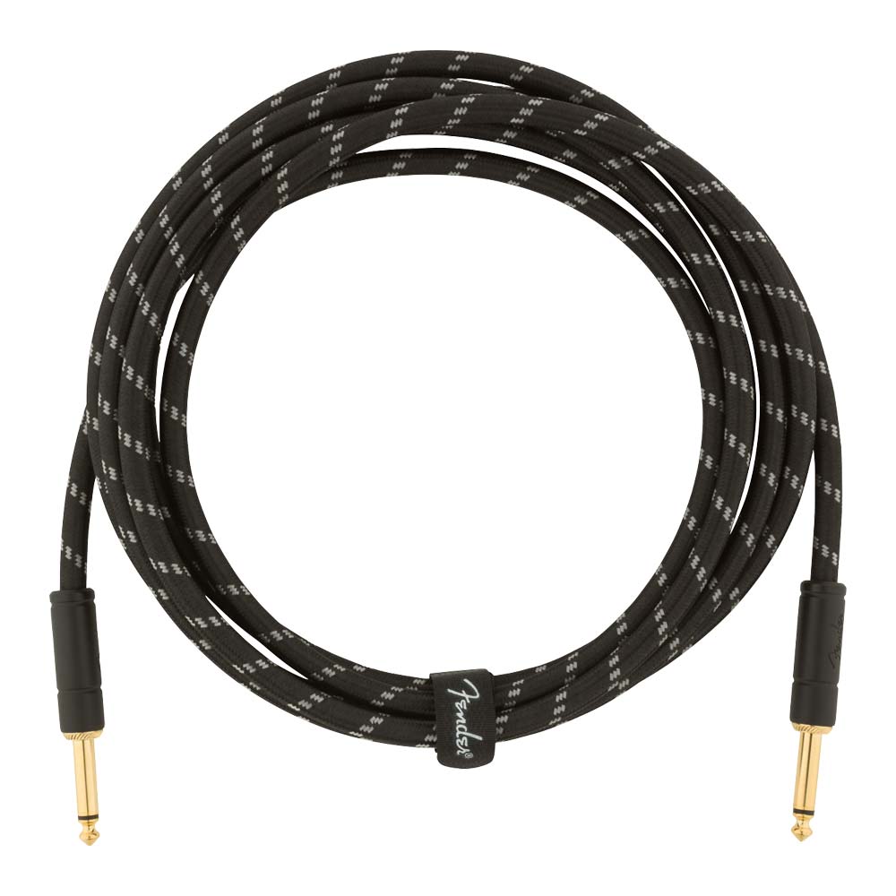 Cable para Instrumento Deluxe 3m Black Tweed FENDER 0990820092