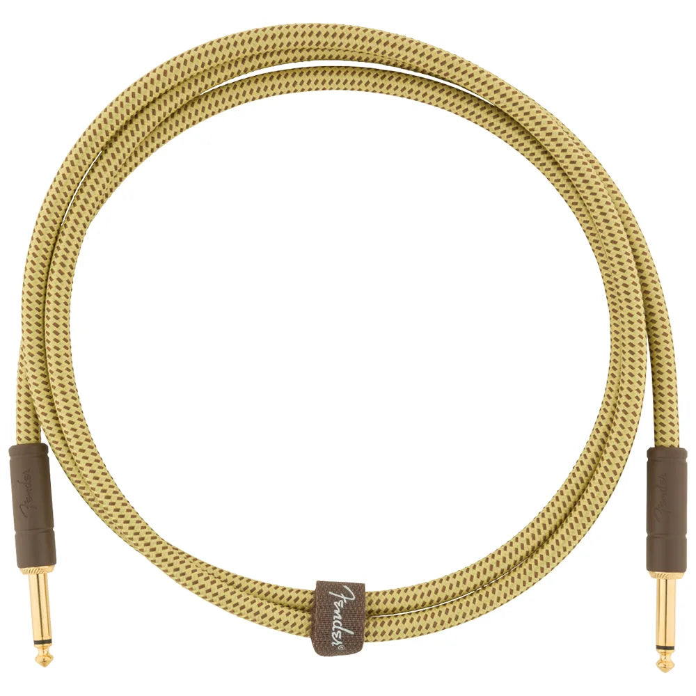 Fender 0990820094 Cable Instrumento Deluxe Series Instruments Cable Straight/Straight 5' Tweed