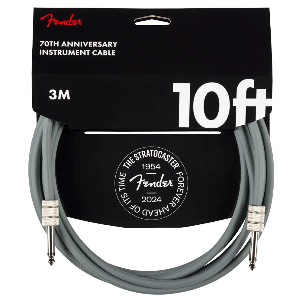 Fender 0990823070 Cable Anniversary Instrument Cable Gray 10