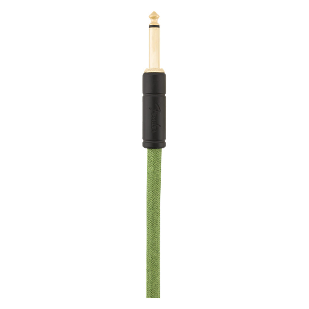 Cable Instrumento Fender 0990910062 10in Angle Pure Hemp Green Festival