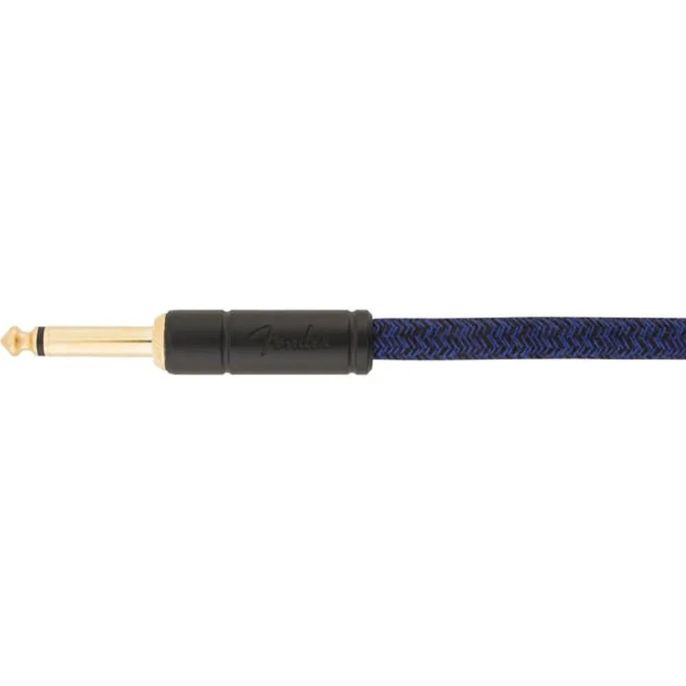 Fender 0990918073 Cable Instrumento Festival Instrument Cable Straight/Angle 18.6' Pure Hemp Blue Dream