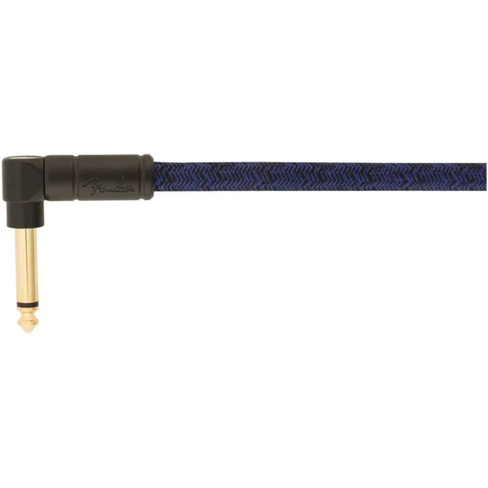 Fender 0990918073 Cable Instrumento Festival Instrument Cable Straight/Angle 18.6' Pure Hemp Blue Dream