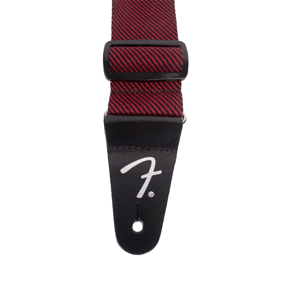Fender 0991445406 Tahalí Tweed Modern Negro y Rojo 2 inch