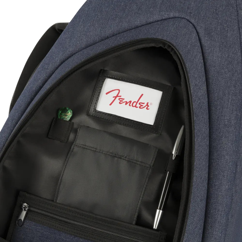 Funda Guitarra Eléctrica Fender 0991512402 FE920 Denim Gold
