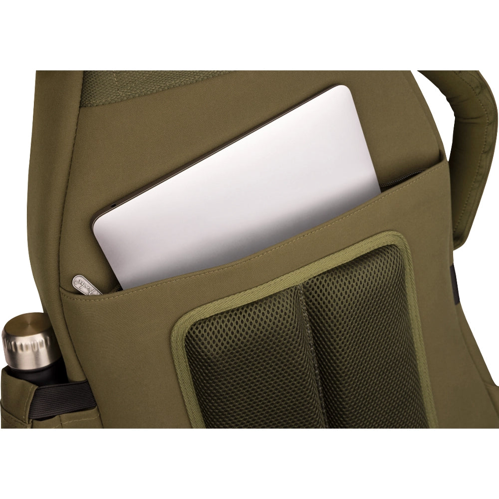 Fender 0991513498 Funda para Bajo Eléctrico Troubadour Color Verde Oliva