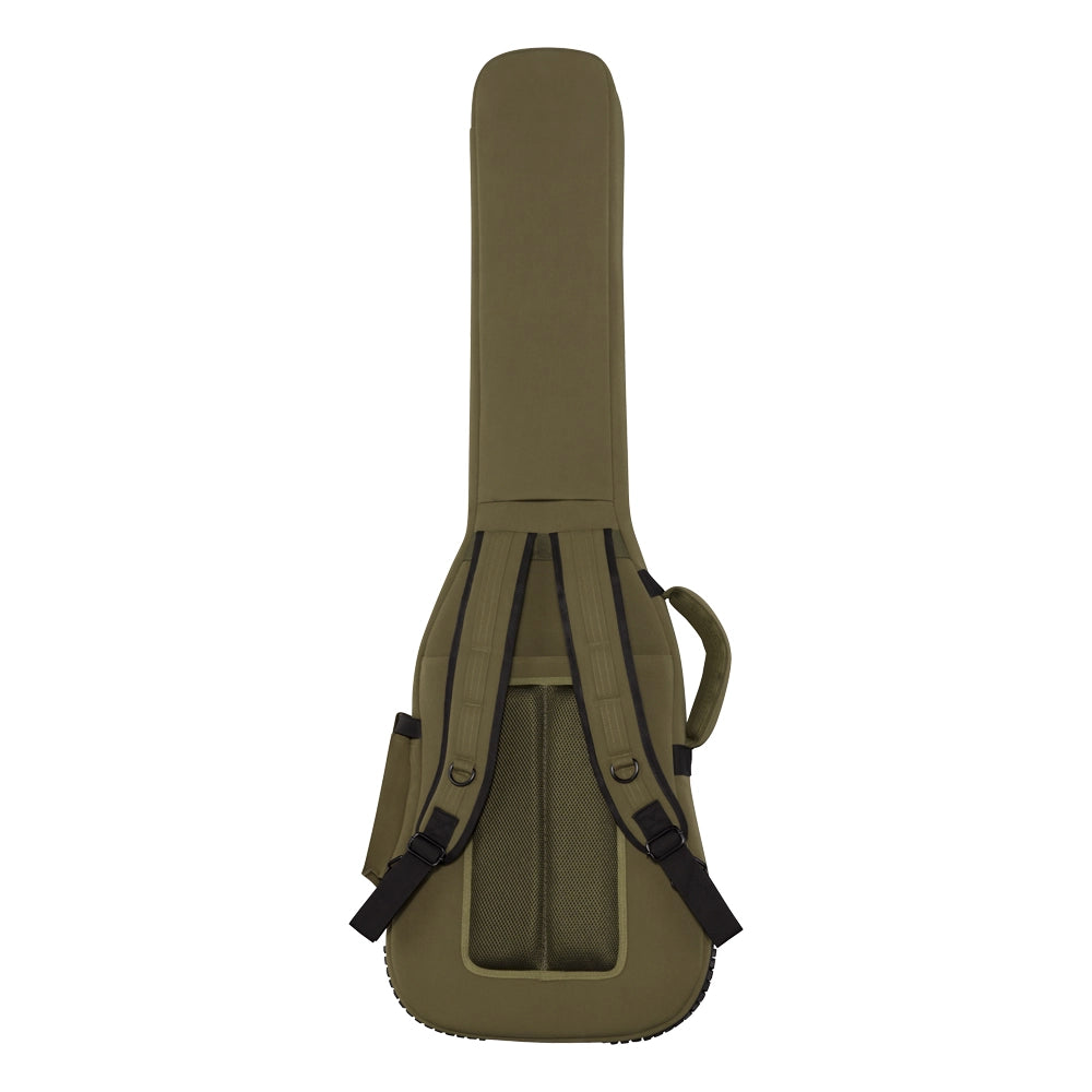 Fender 0991513498 Funda para Bajo Eléctrico Troubadour Color Verde Oliva