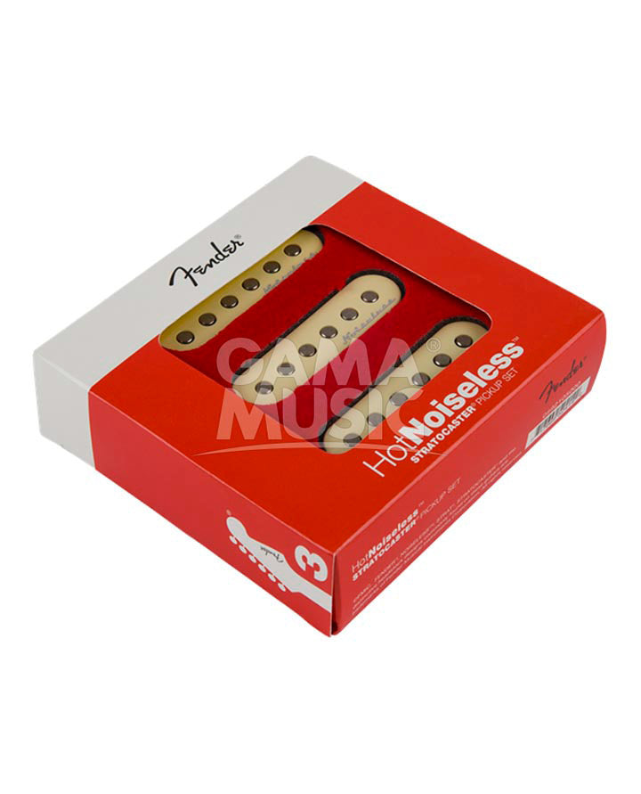 Paquete de Pastillas Fender Hot Noiseless Strat Single Coil (3) 0992105000