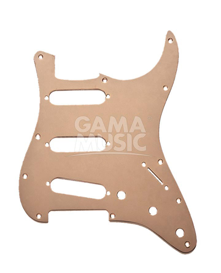 Golpeador para Guitarra Eléctrica SSS Stratocaster 1-Ply Anodizada Gold FENDER 0992139000