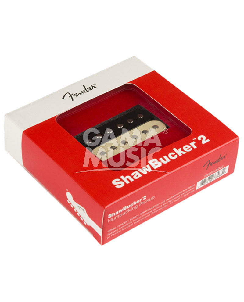 Pastilla Guitarra Eléctrica Fender 0992249002 Shawbucker 2 Pickup Zebra