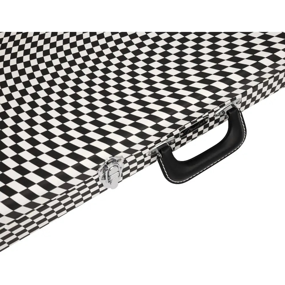 Fender 0996106388 Estuche Guitarra Eléctrica Classic Series Strat/Tele Wavy Checkerboard