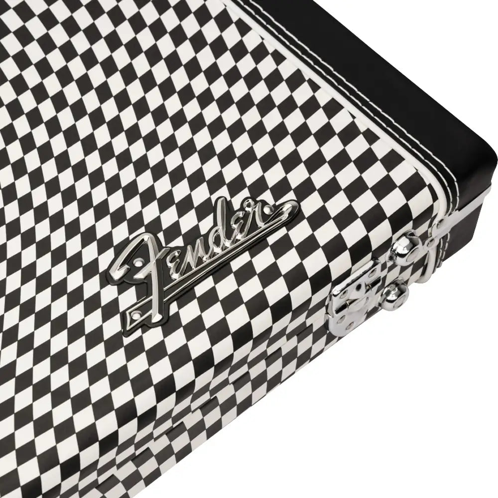 Fender 0996106388 Estuche Guitarra Eléctrica Classic Series Strat/Tele Wavy Checkerboard