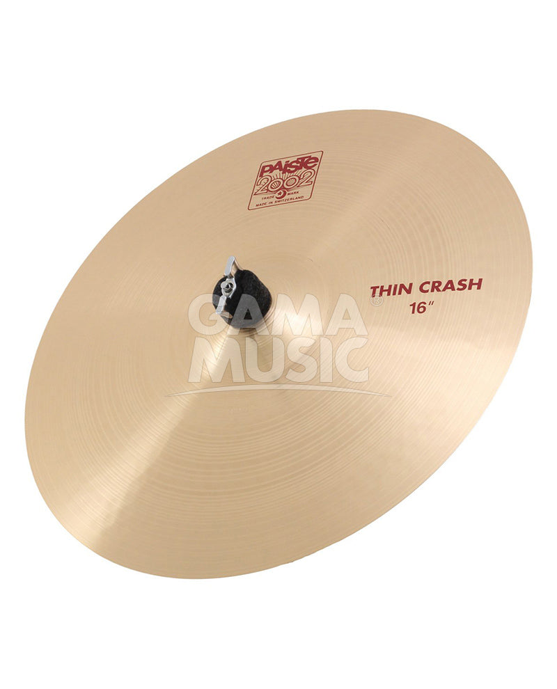 2002 Thin Crash 16in PAISTE 1061216