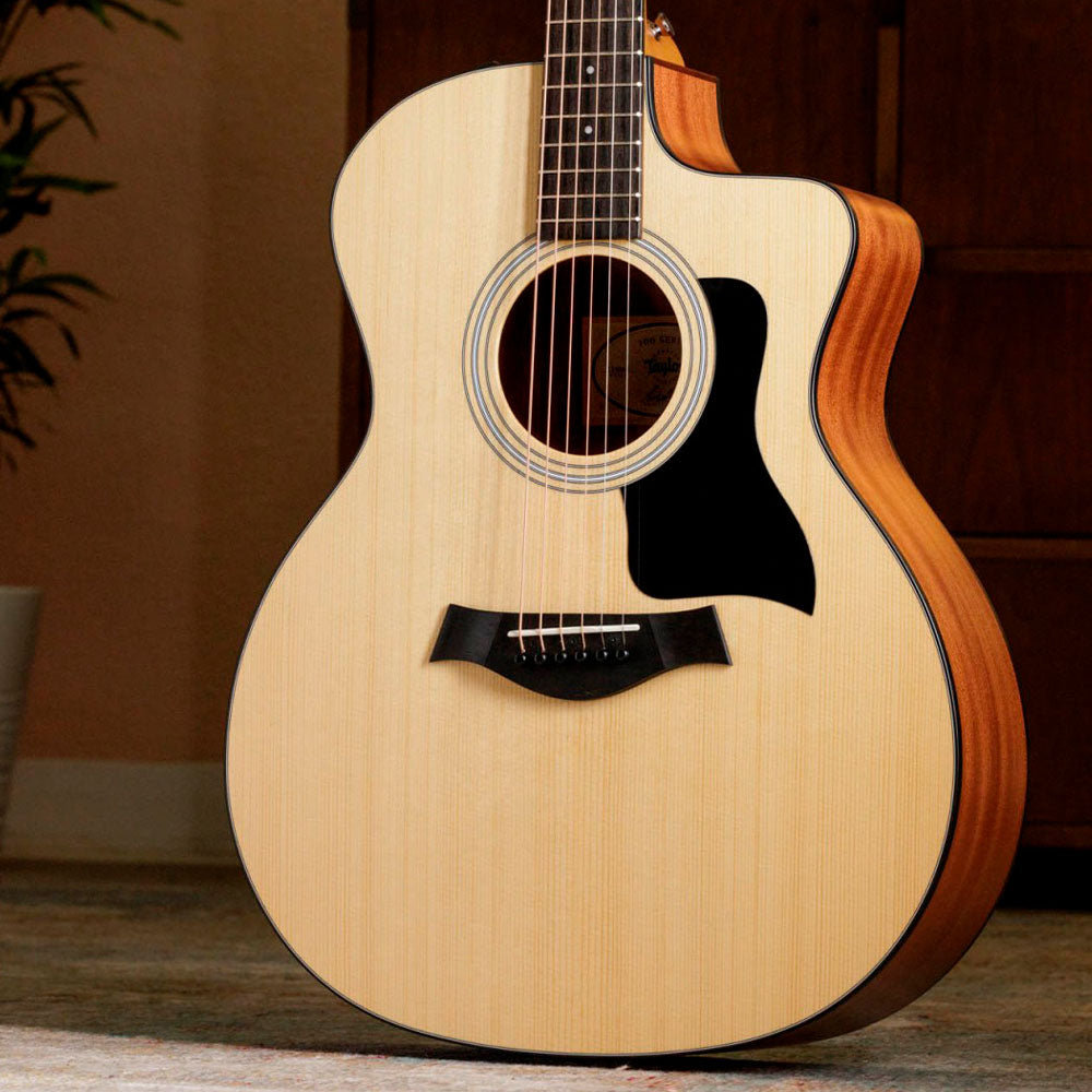 Guitarra Electroacústica TAYLOR 114CE SOLID SITKA SPRUCE TOP AND con FUNDA