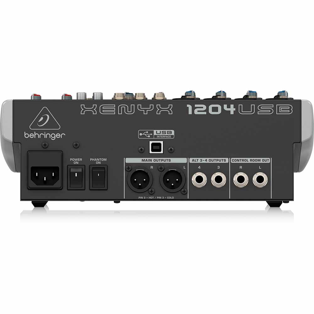 Mezcladora Xenyx Behringer 1204USB 8 Canales USB