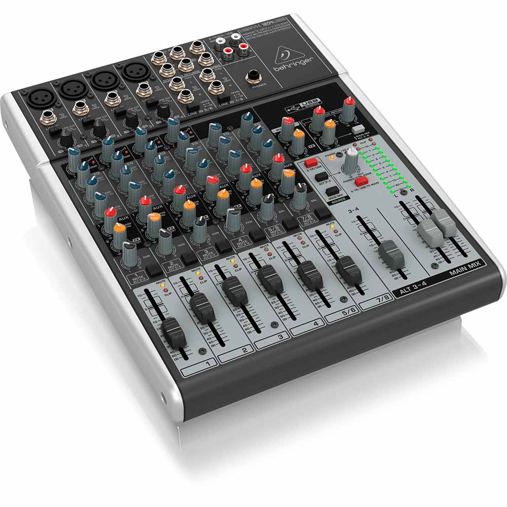 Mezcladora Xenyx Behringer 1204USB 8 Canales USB