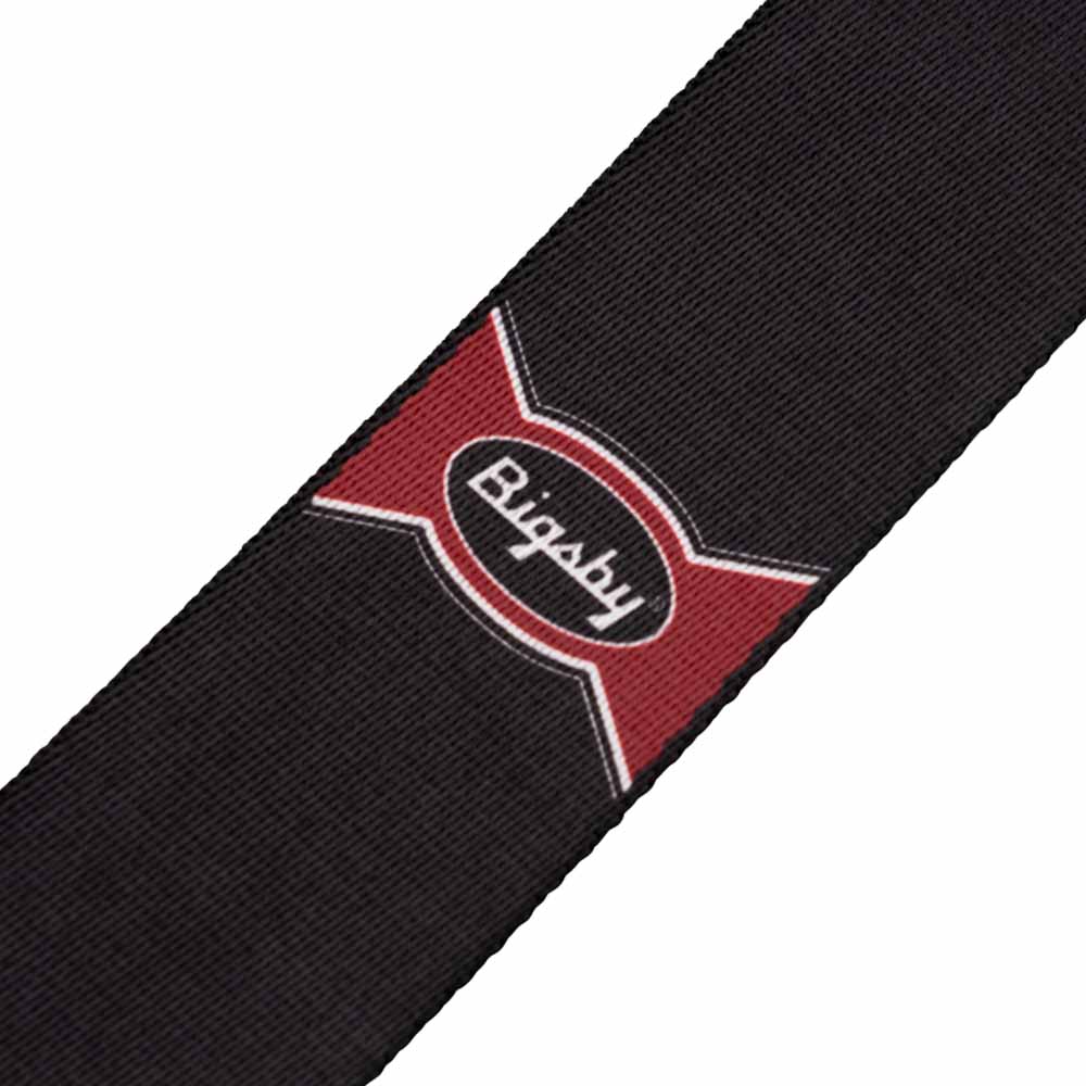 Tahalí Fender 1802726002 Bigsby Bowtie Graphic Strap Black