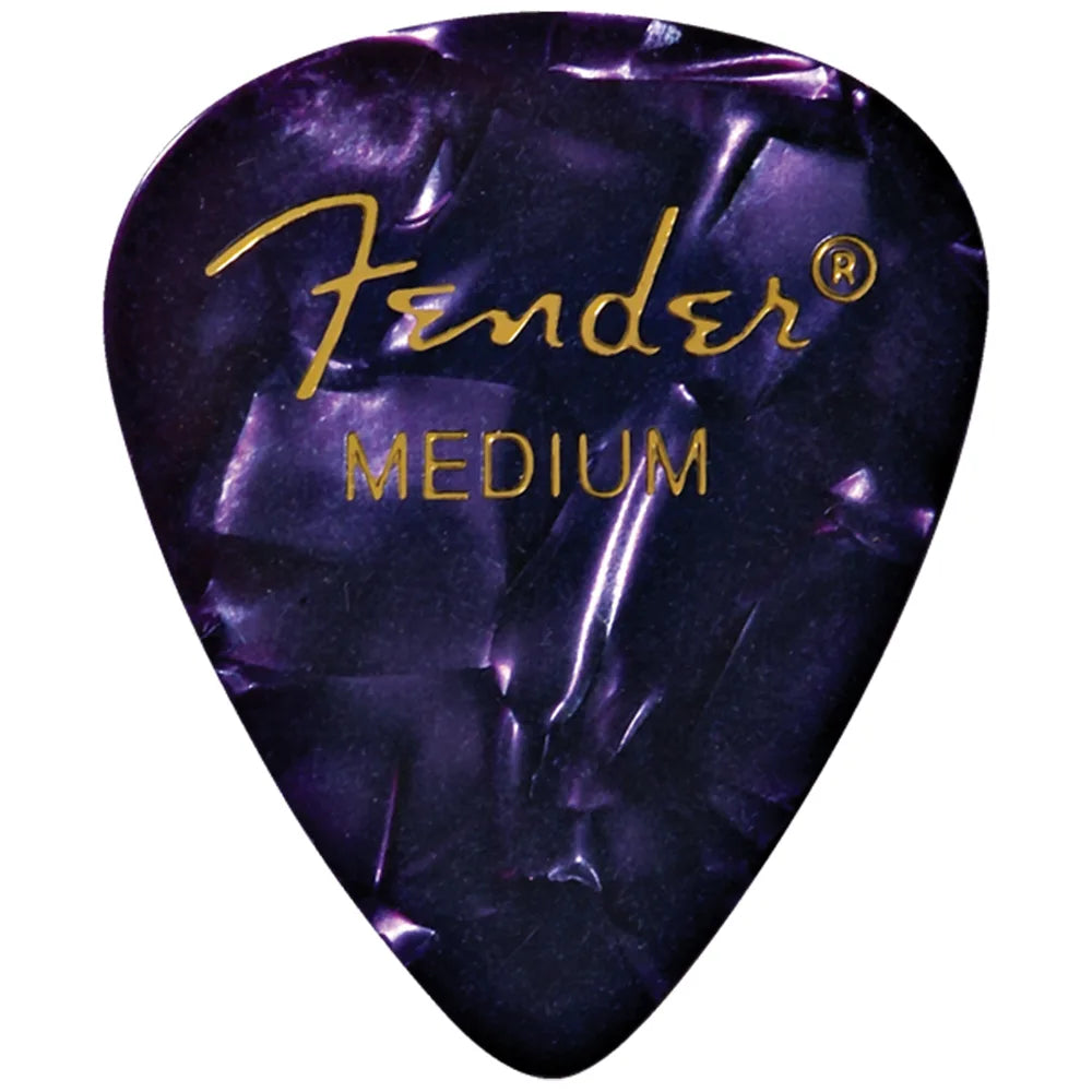 Fender 1980351876 Paquete Púas Purple Med Paq 12