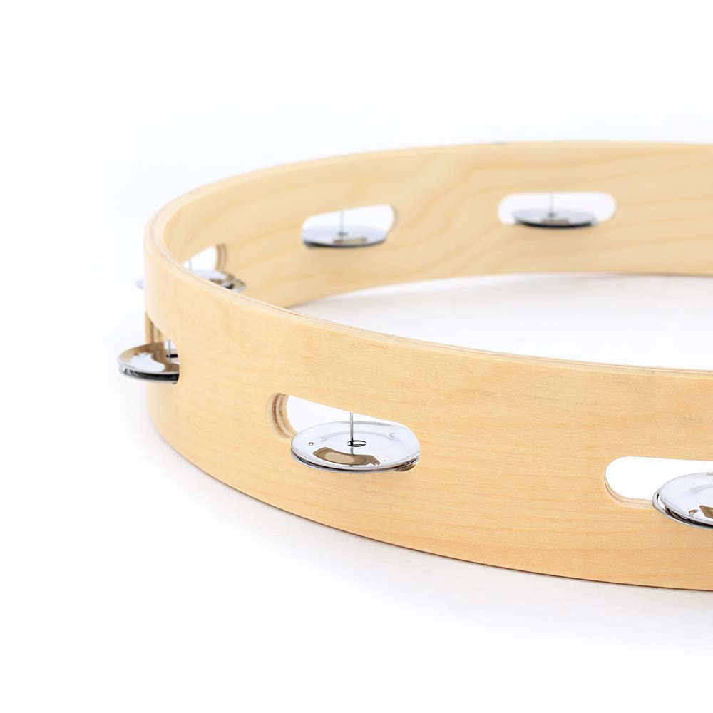 Pandereta Solaris 2012T1410 Headless Madera Color Natural 16in