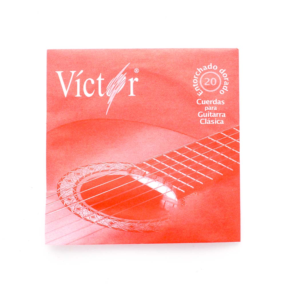Cuerda Guitarra Acústica 1a Victor 21