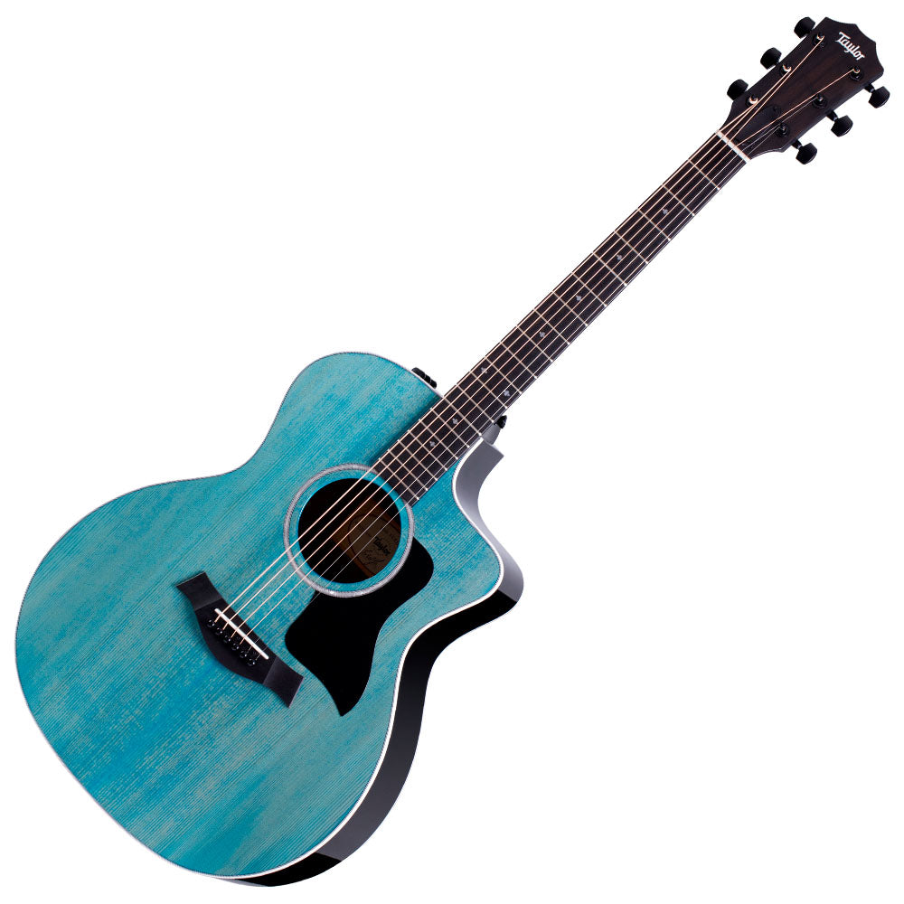 Taylor Maple Lutz Trans Blue Top Guitarra Electroacústica 214cedlxltdbt 214CEDLXLTDBT