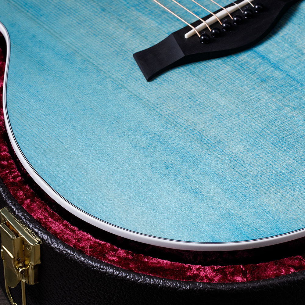Taylor Maple Lutz Trans Blue Top Guitarra Electroacústica 214cedlxltdbt 214CEDLXLTDBT
