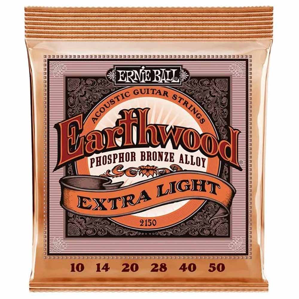 Encordadura Guitarra Acústica E.Ball ERNIEBALL 2150 10/50 Phosphoro Bronze