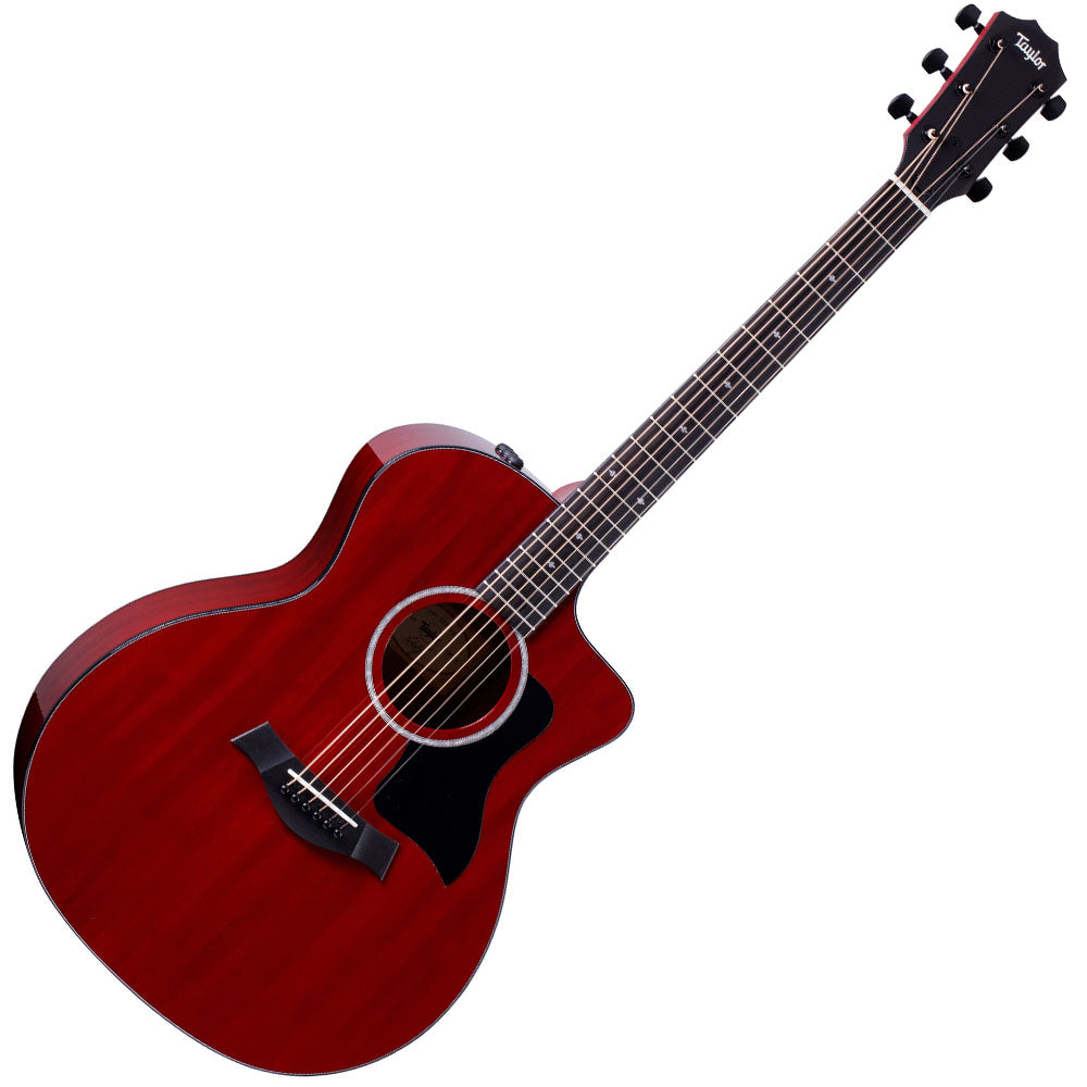 Taylor Sapele Mahogany Trans Red Guitarra Electroacústica 224cedlxltdtr 224CEDLXLTDTR
