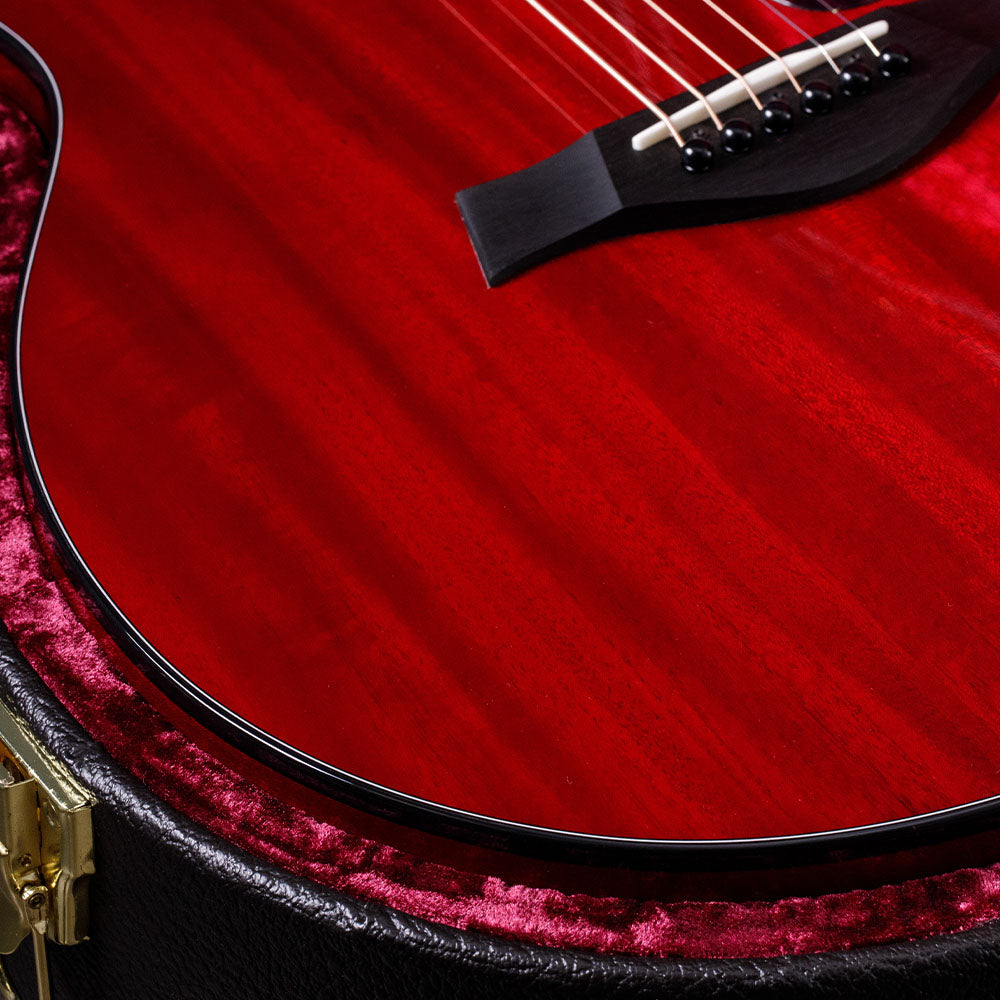 Taylor Sapele Mahogany Trans Red Guitarra Electroacústica 224cedlxltdtr 224CEDLXLTDTR