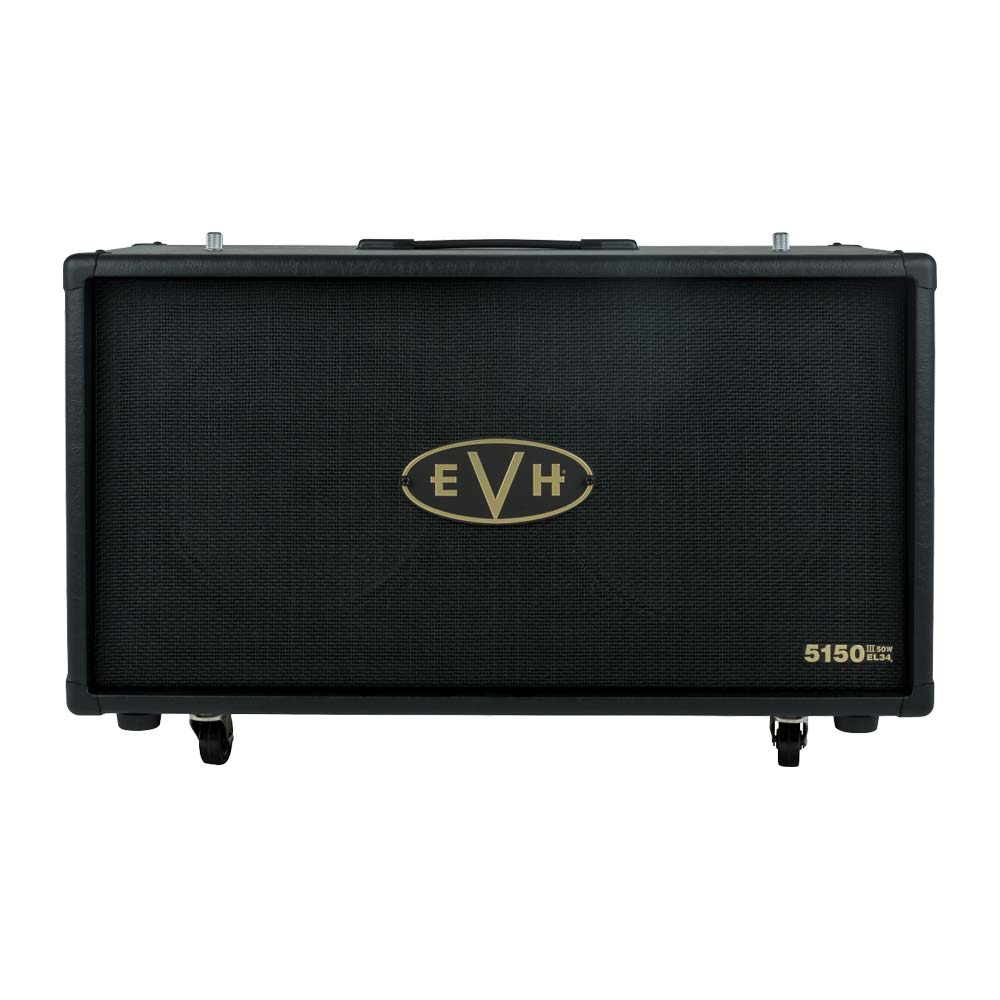 Gabinete Amplificador 2253101310 EVH 5150iii EL34 2x12 Cabinet Black