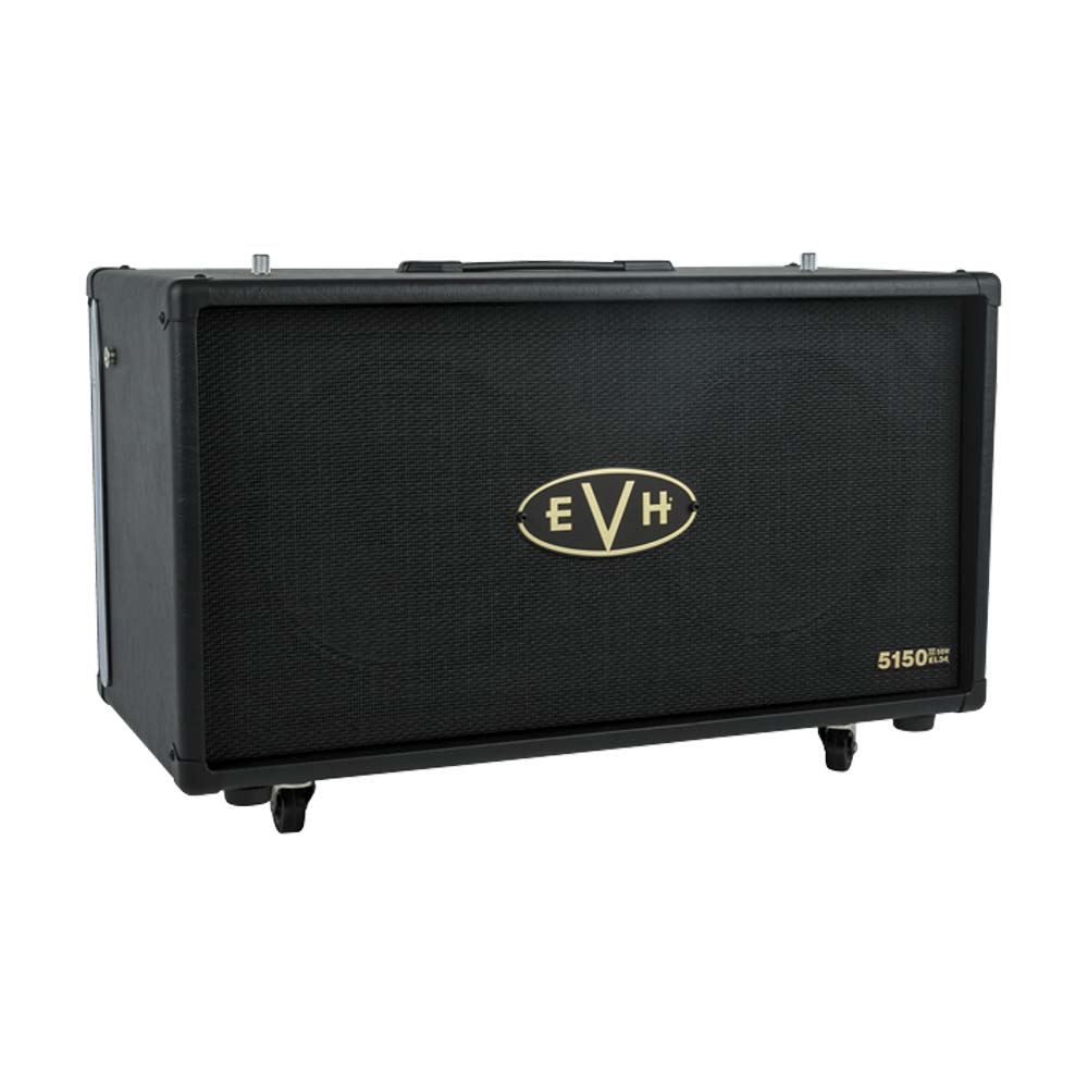 Gabinete Amplificador 2253101310 EVH 5150iii EL34 2x12 Cabinet Black