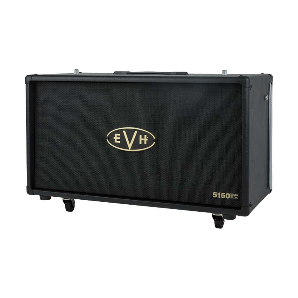 Gabinete Amplificador 2253101310 EVH 5150iii EL34 2x12 Cabinet Black